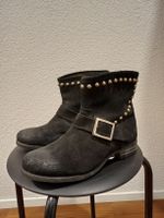 Stiefeletten Leder buffalo Gr. 38,