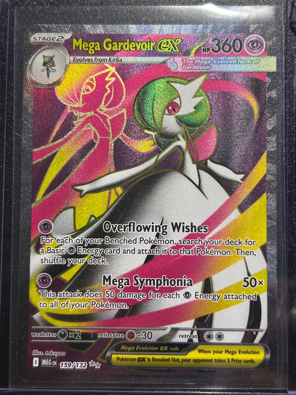 Pokémon Carte collezionabili: Mega Gardevoir EX UR Mega Evolution (MEG159) EN NM – Nuovo (secondo la descrizione) da Vevey venduto da Meideprac