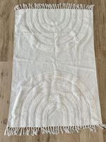 H&M Home Teppich, Baumwolle, Off-White, 90x130cm, Neuwertig