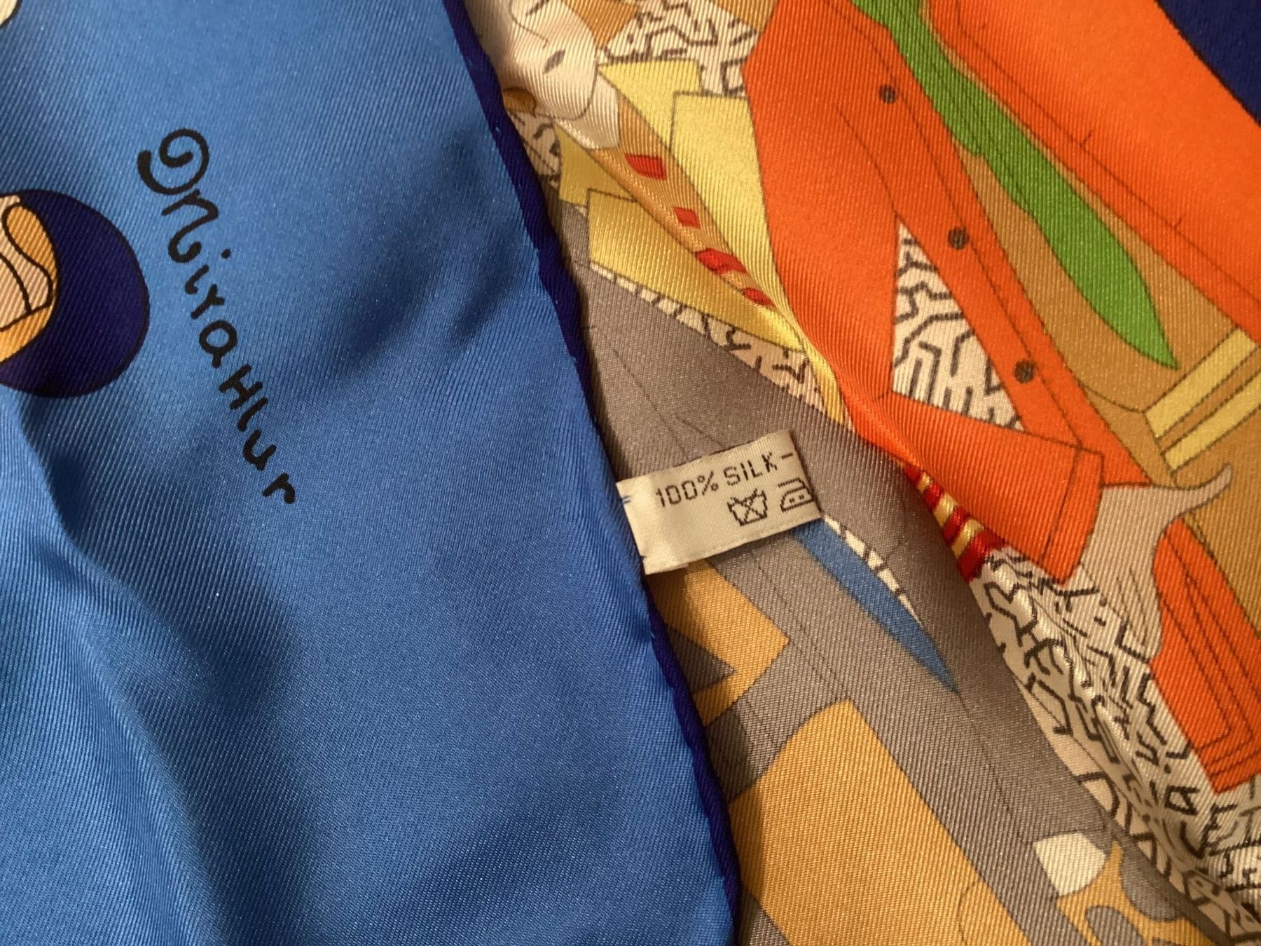 Foulard & Sciarpe: Seidentuch, Art Deco, 100% Seide – Nuovo (secondo la descrizione) da Pfäffikon ZH venduto da JingTunic 2