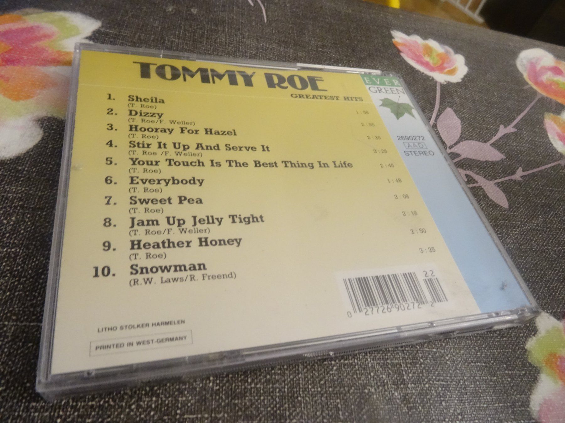 CDs: Tommy Roe - Greatest Hits CD – Gebraucht aus Olten von Disc-Ausverkauf 1