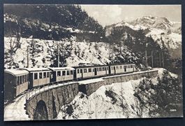 M.O.B. Montreux-Oberland-Bahn et Rocher de Naye~1930