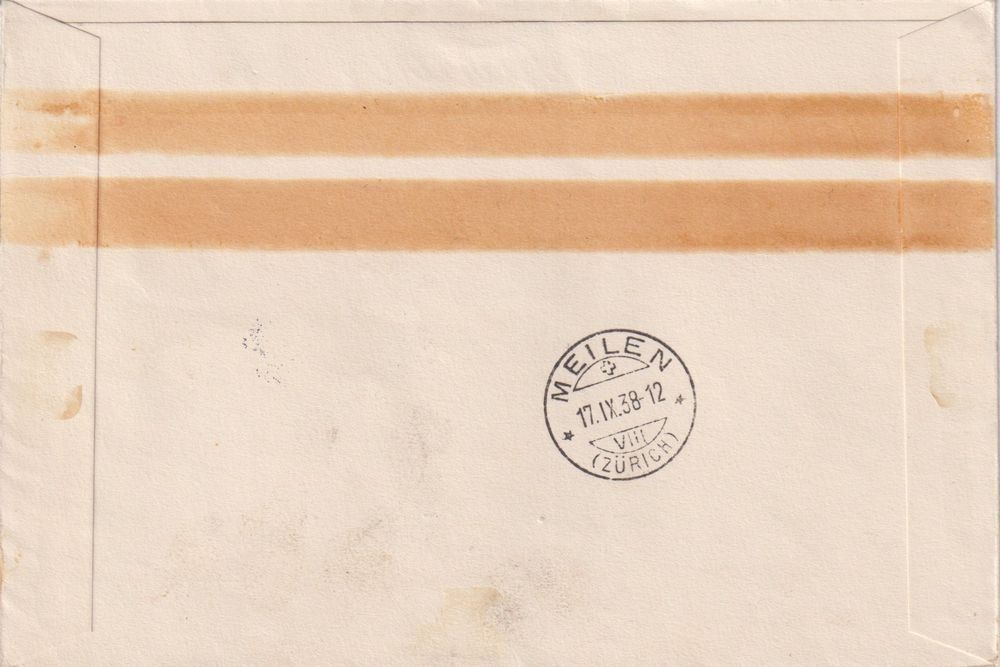 Tutti i francobolli: Traum Flugpost-Couvert 17.9.38+++ – Usato da Samnaun-Compatsch venduto da Muckimu 1