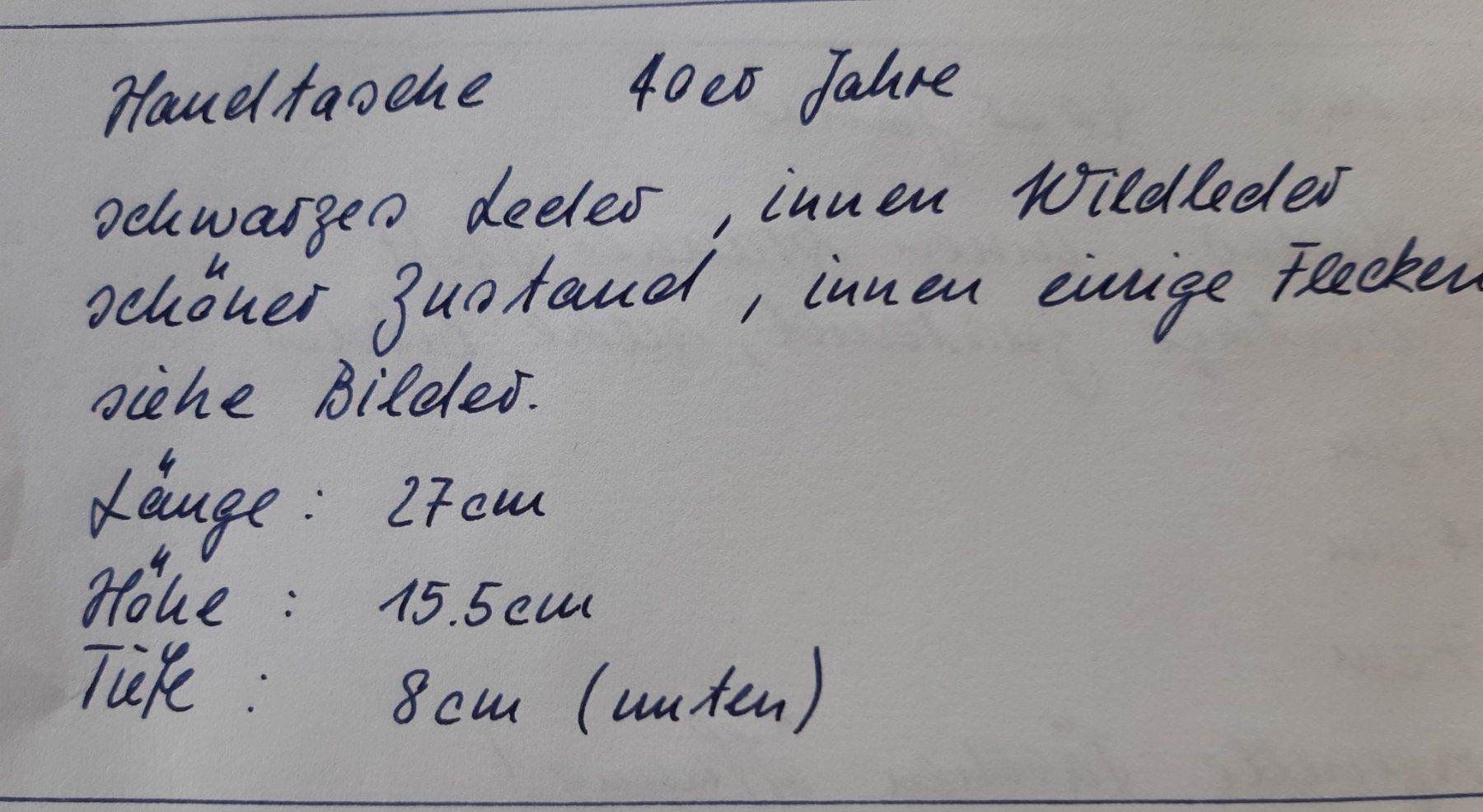 Borse da donna: 1940er Jahre Handtasche – Usato da Arbon venduto da torso444 4
