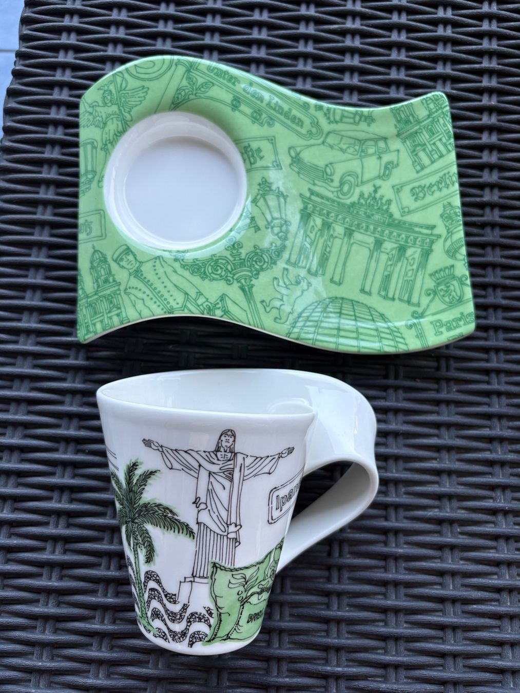 Villeroy & Boch Tassen: Villeroy Boch New Wave Tasse mit Unterteller – Gebraucht aus Bassersdorf von rek_x2gl 1