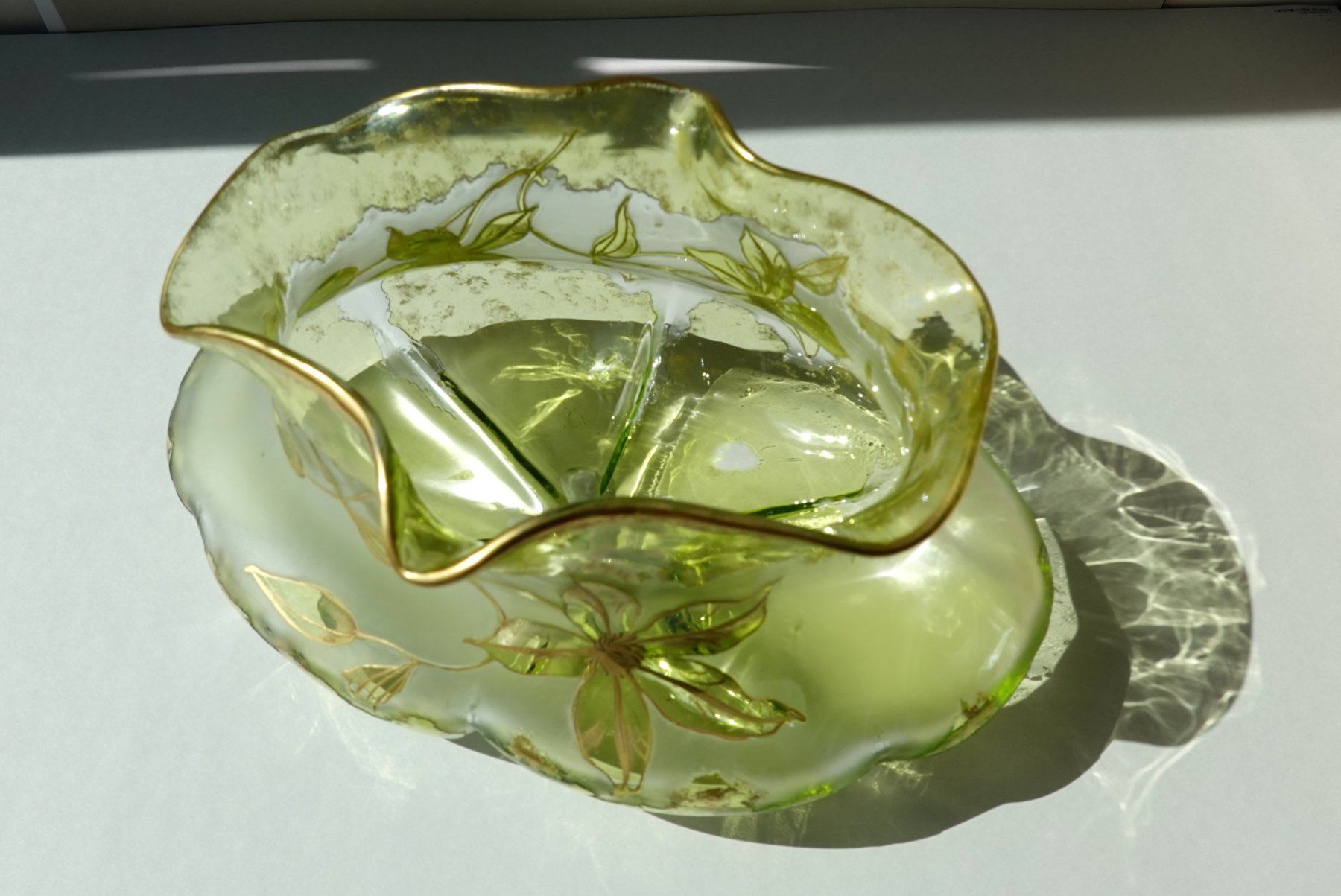 Vasen & Gefässe: GLAS JARDINIERE – Gebraucht aus Brunnen von brocundfloh 2