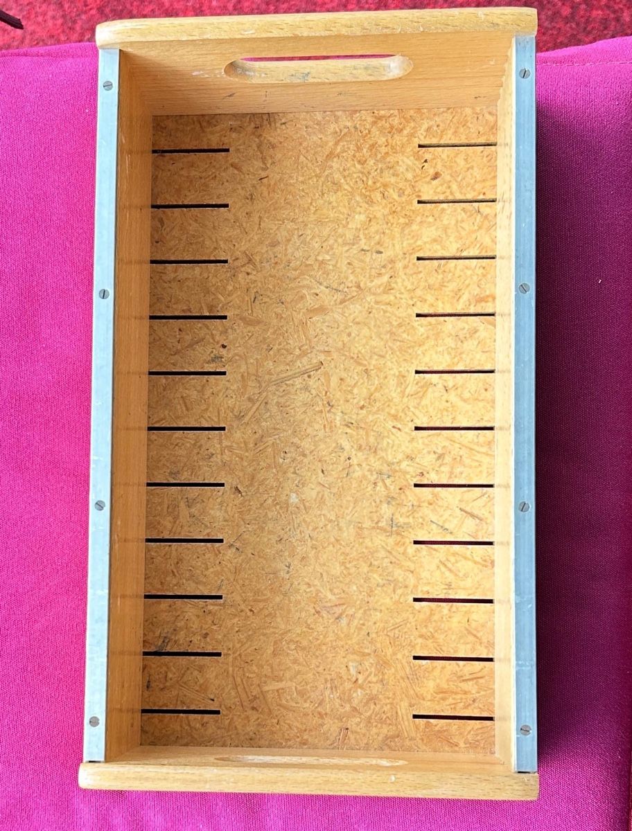 Casse di trasporto: Karteikasten aus Holz A6 – Nuovo (secondo la descrizione) da Zürich venduto da bopeja 1