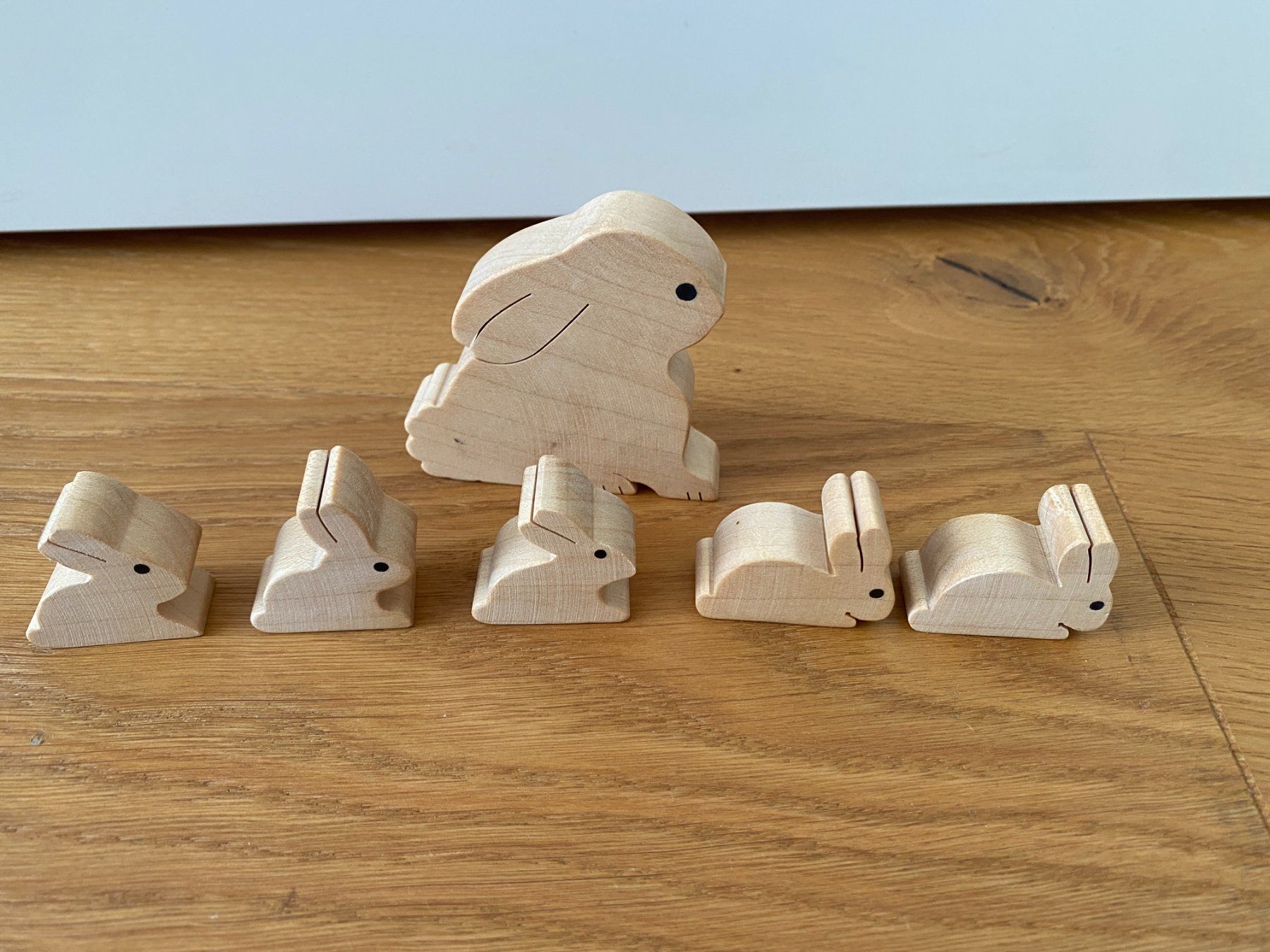 Giocattoli: Holzhase mit fünf Jungen – Usato da Ibach venduto da Sonyy01