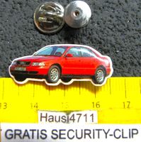 AUDUÎ A4 PKW AUTO PIN MIT SECURITY-CLIP DAZU VINTAGE