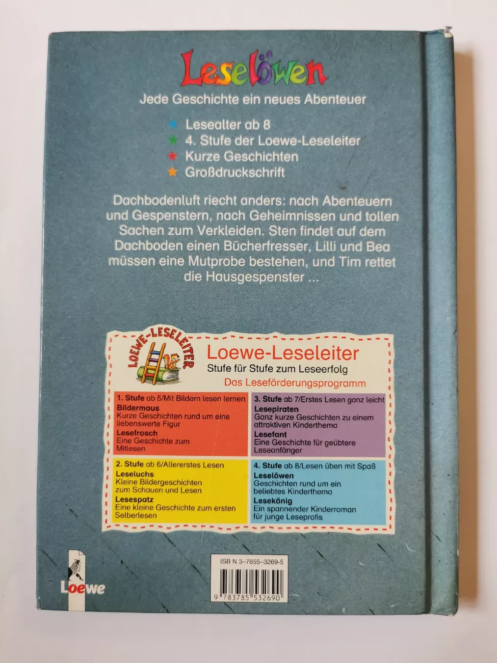 Bücher: Leselöwen Dachbodengeschichten - Cornelia – Gebraucht aus Bern von Libreraria 1