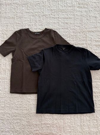 Massimo Dutti & Zara t-shirt set, size S