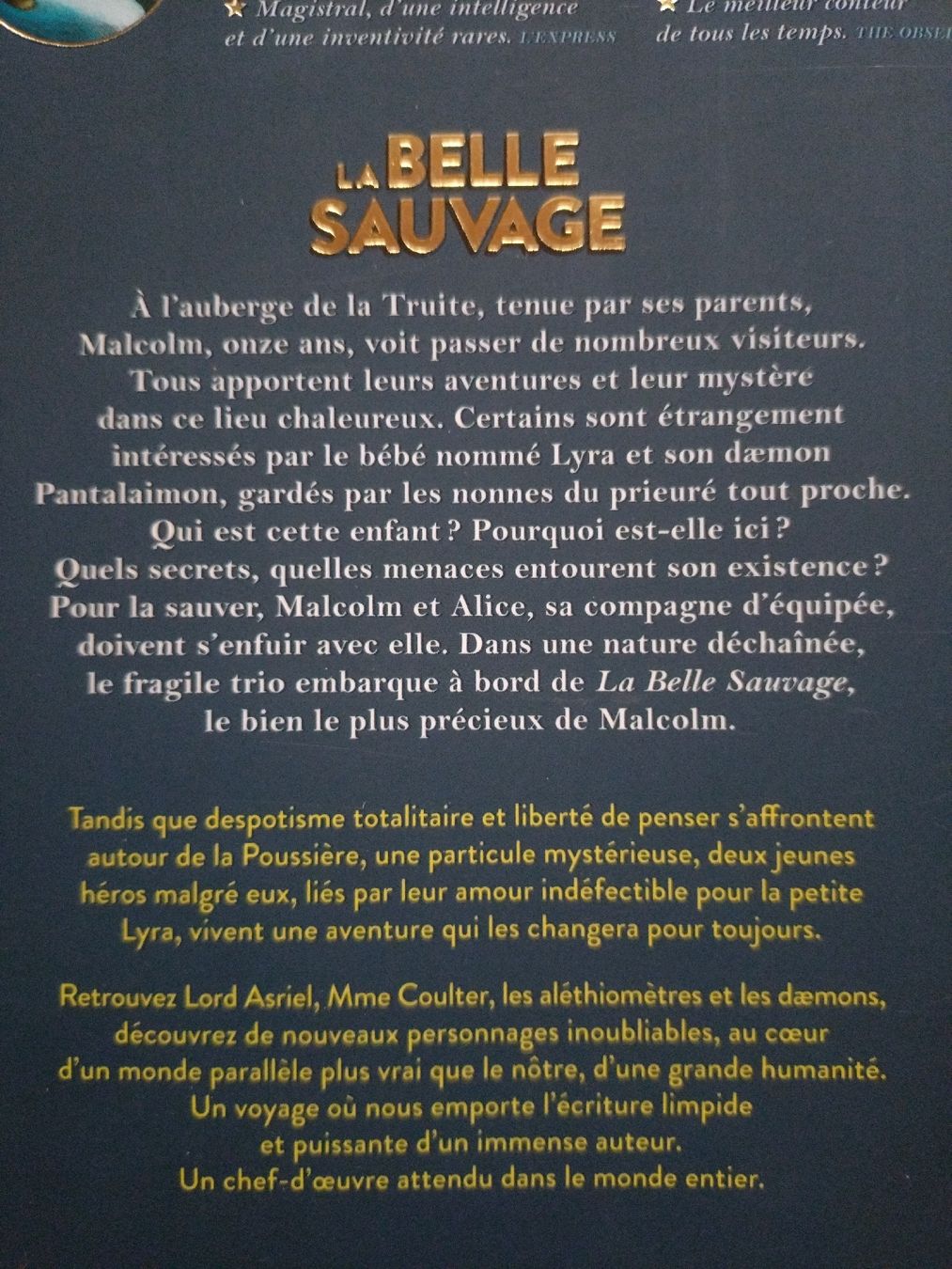 Libri: La Belle Sauvage, Philip Pullman TBE – Usato da Farvagny-le-Grand venduto da LaCaverne 2