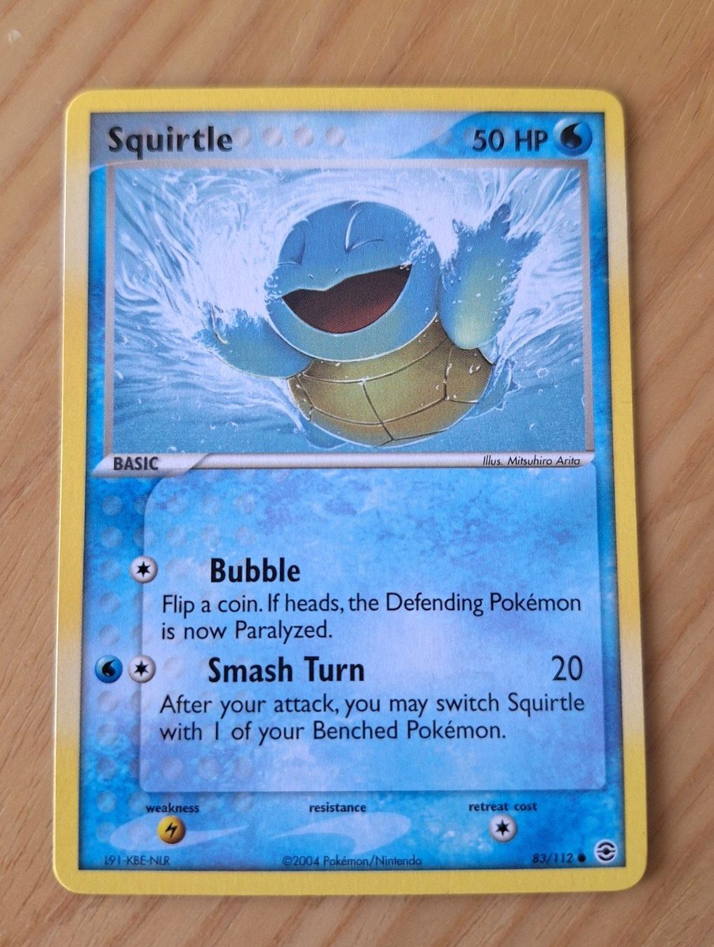Pokémon Sammelbilder & Trading cards: Squirtle #83 Pokemon Fire Red & Leaf Green – Gebraucht aus Sugiez von eLCangri90