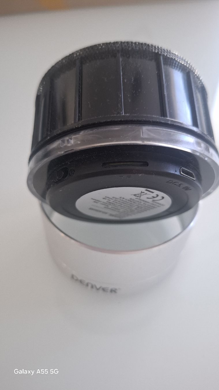 Casse acustiche: Denver BTS-32 Bluetooth-Lautsprecher, silber, gebraucht – Nuovo (secondo la descrizione) da Sirnach venduto da donatogalella81 3