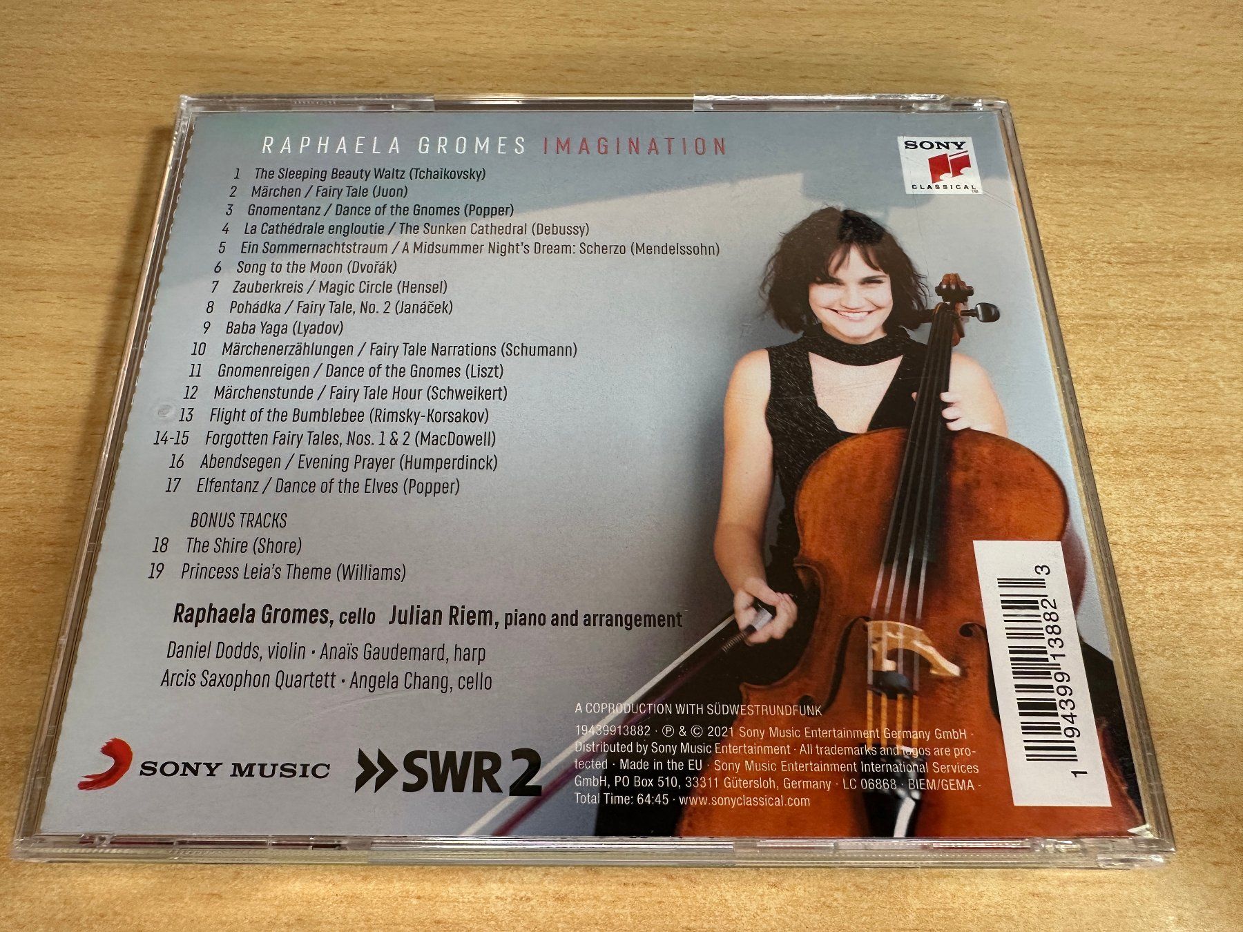 CD: W1 Raphaela Gromes – Imagination – Usato da Rikon im Tösstal venduto da Alpenmutz 1