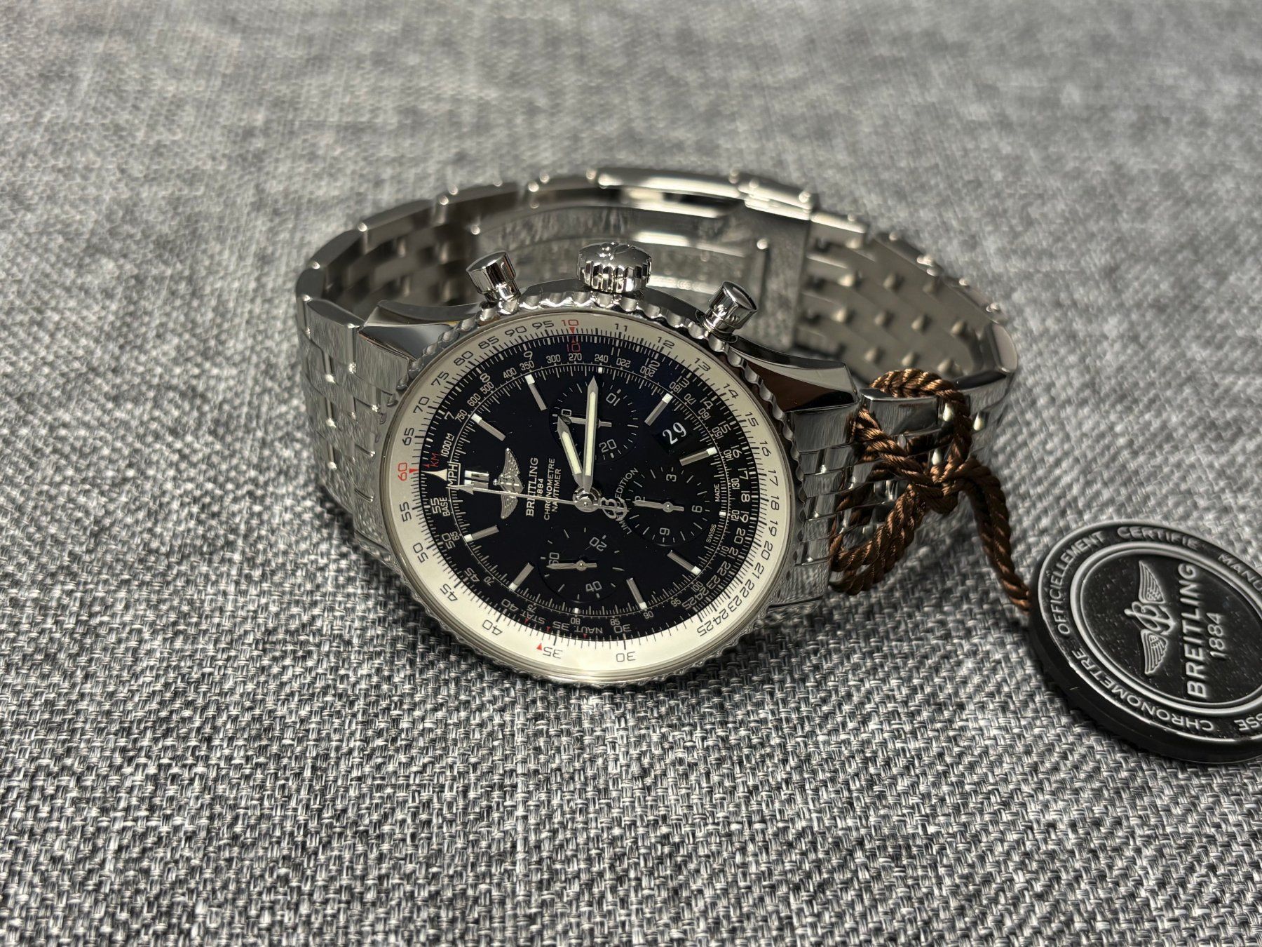Breitling Orologi: Breitling Navitimer B01 Limited Edition 400 Stk. Weltweit – Usato da Grenchen venduto da chaga1234 2