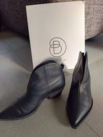 Boots bottines pointues Baldowski T38 cuir noir