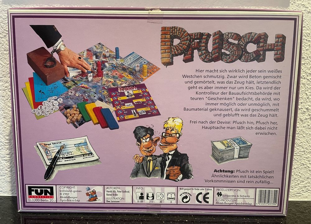 Pfusch, das kultige Bauspiel von Fun Connection (Gebraucht) in ...