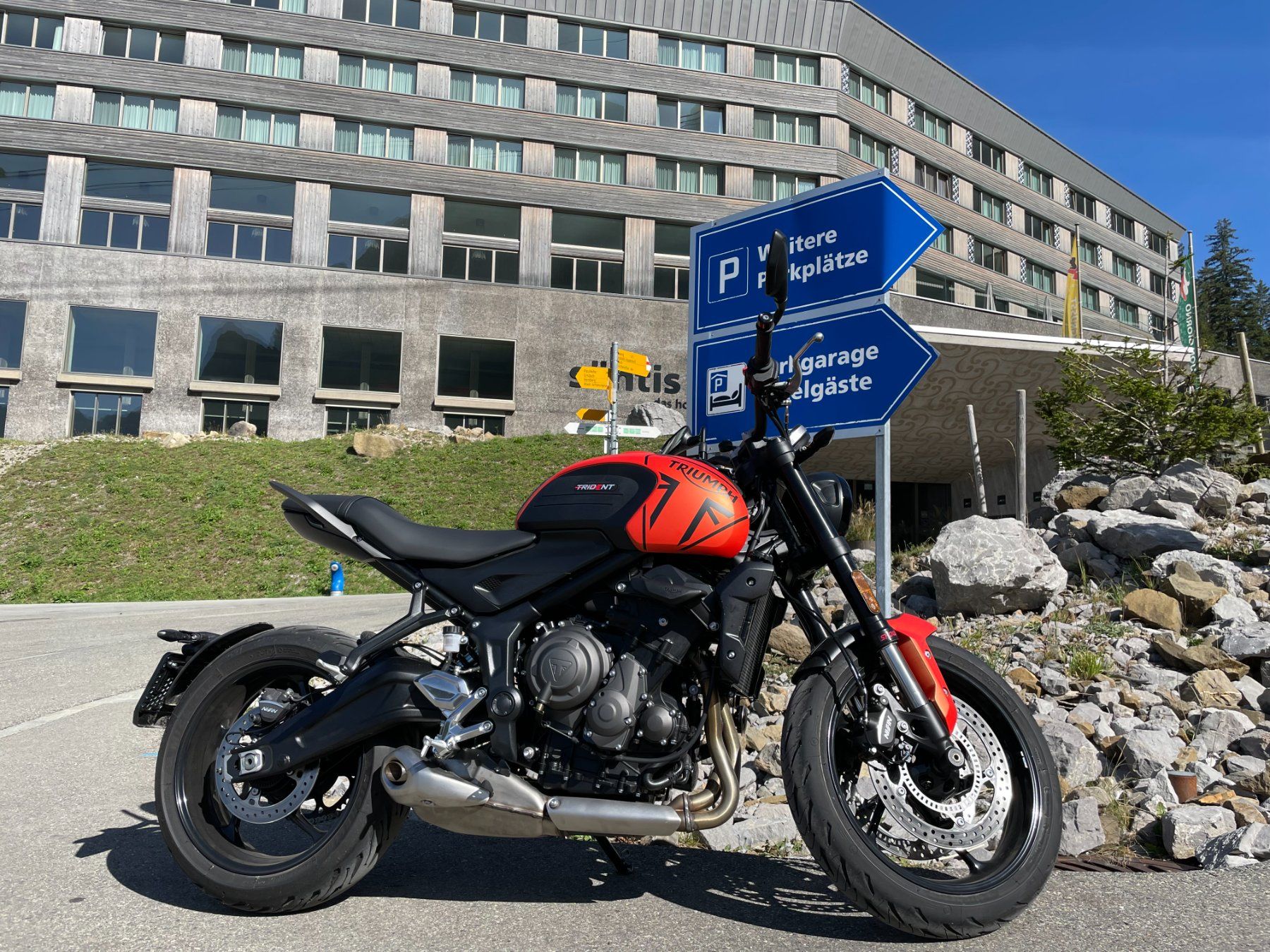 Triumph Strada: Triumph Trident 660 81 PS (60kW) ABS – Usato da Wilen b. Wil venduto da corni11 1