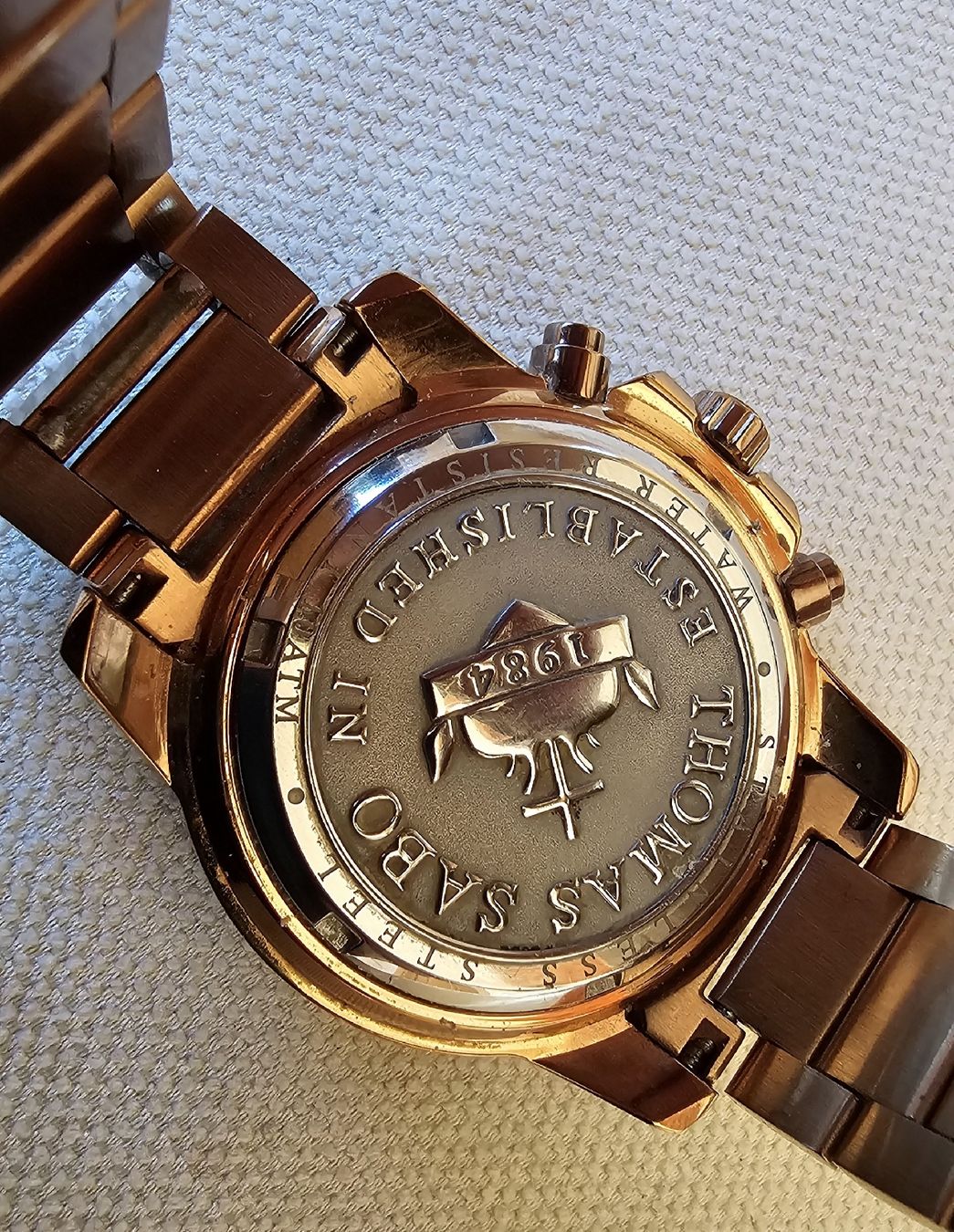 Thomas Sabo Orologi: Thomas Sabo Chronograph Armbanduhr 40mm – Usato da Speicher venduto da Lemore 3