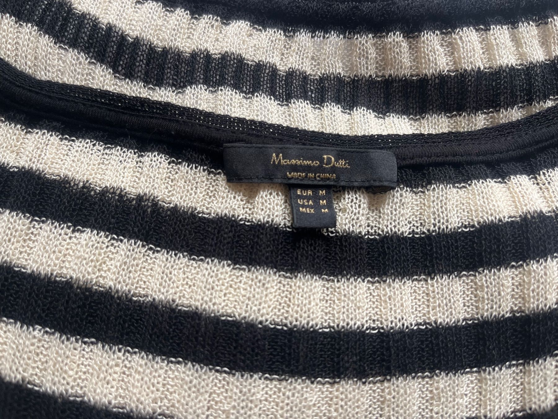 Massimo Dutti Top: Massimo Dutti Top gestreift Grösse M – Usato da Zürich venduto da man_w2br 2