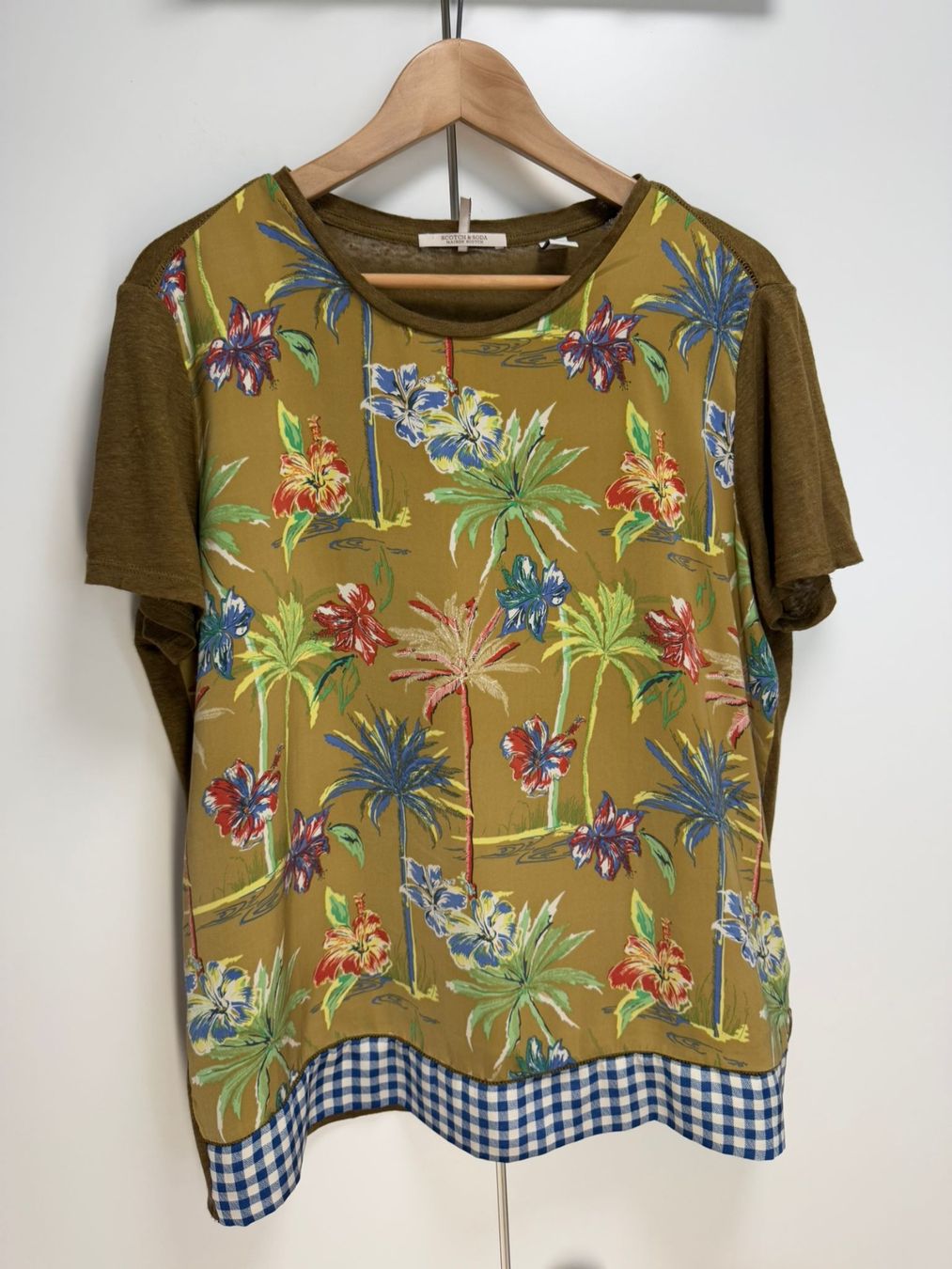 Maison Scotch Blusen: Scotch & Soda Damenbluse Gr. M - mit Leinen – Neu (gemäss Beschreibung) aus Frauenfeld von LIL_NA