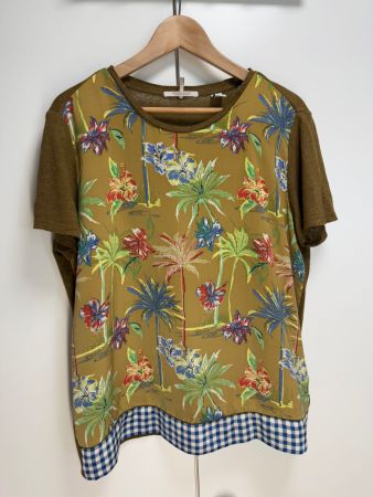 Scotch & Soda Damenbluse Gr. M - mit Leinen