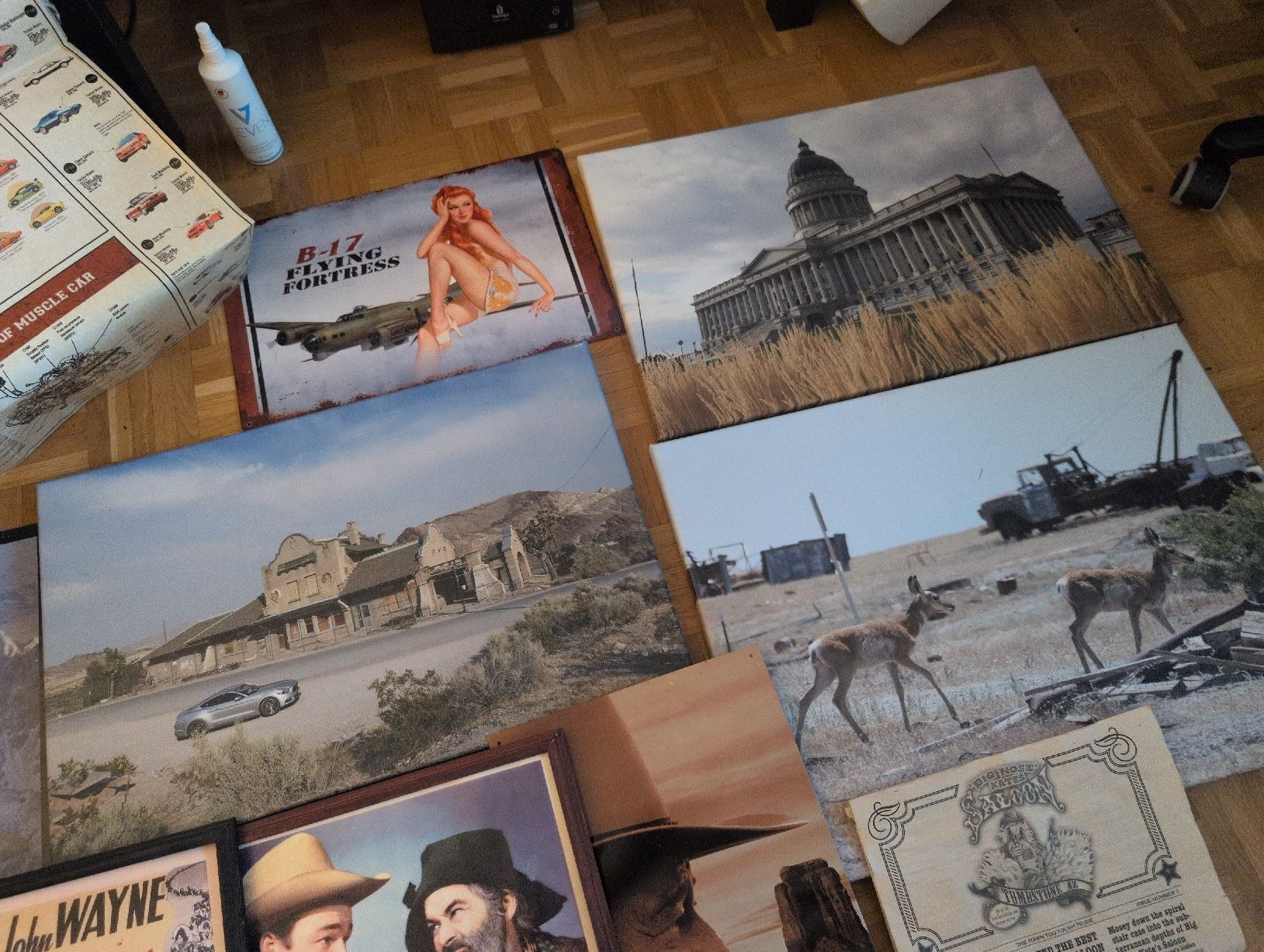 Posters & Illustrations: Bilder + Poster USA – D'occasion à Roggwil BE par MA-4900 1