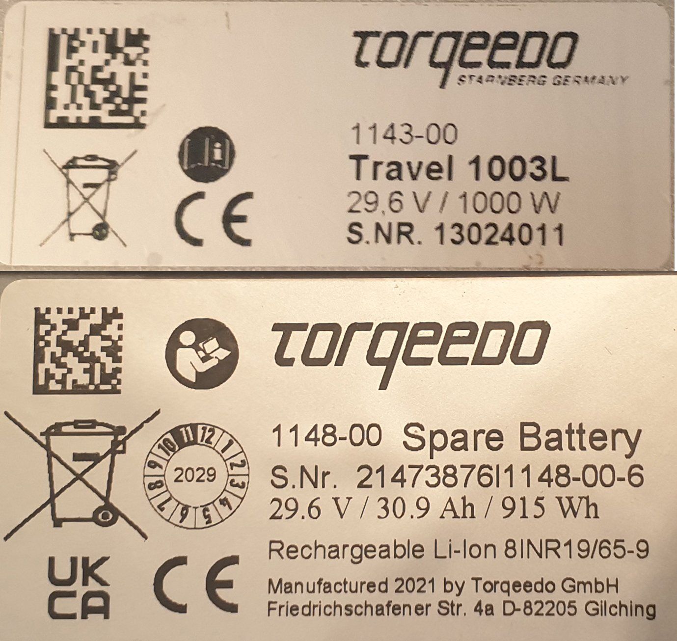 Torqeedo Motori: Torqeedo Travel 1003 L – Usato da Rottenschwil venduto da Willys_jeep 4