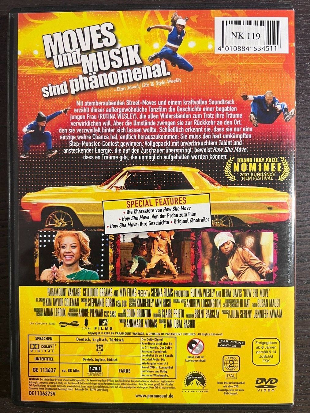 Tutti i DVDs: How She Move – Usato da Zürich venduto da FilmFreunde 1