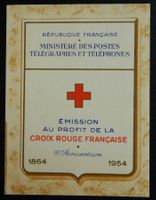 Frankreich Rotkreuz Carnet ** 1954 Kat. 180 Euro