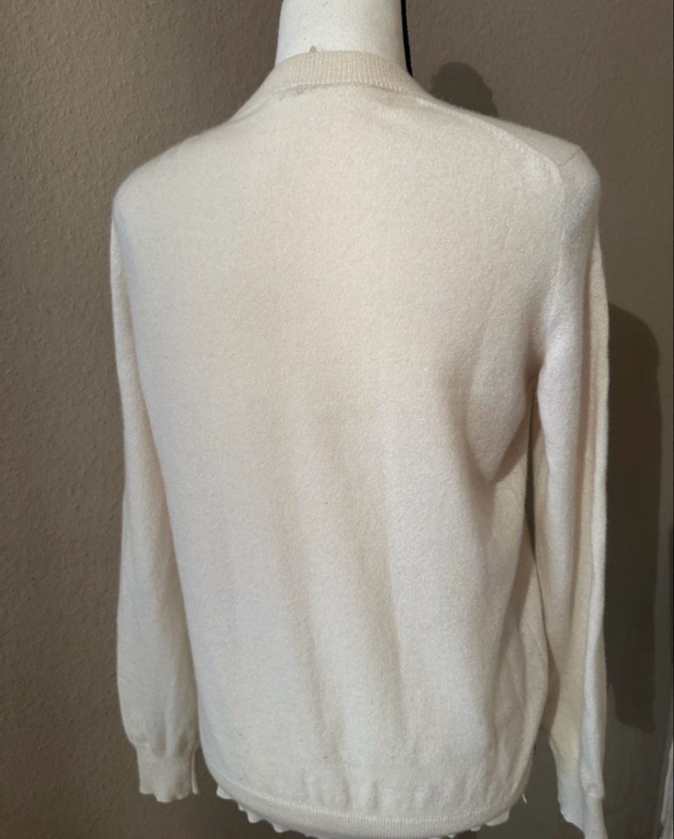 Hermès Maglioni & Felpe: Hermès pull 100% cachemire crème taille 36 – Usato da Genève venduto da MyPrivateDressing 6