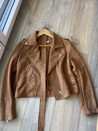 Coole Wildlederjacke von Peace n' Love, Grösse M/L