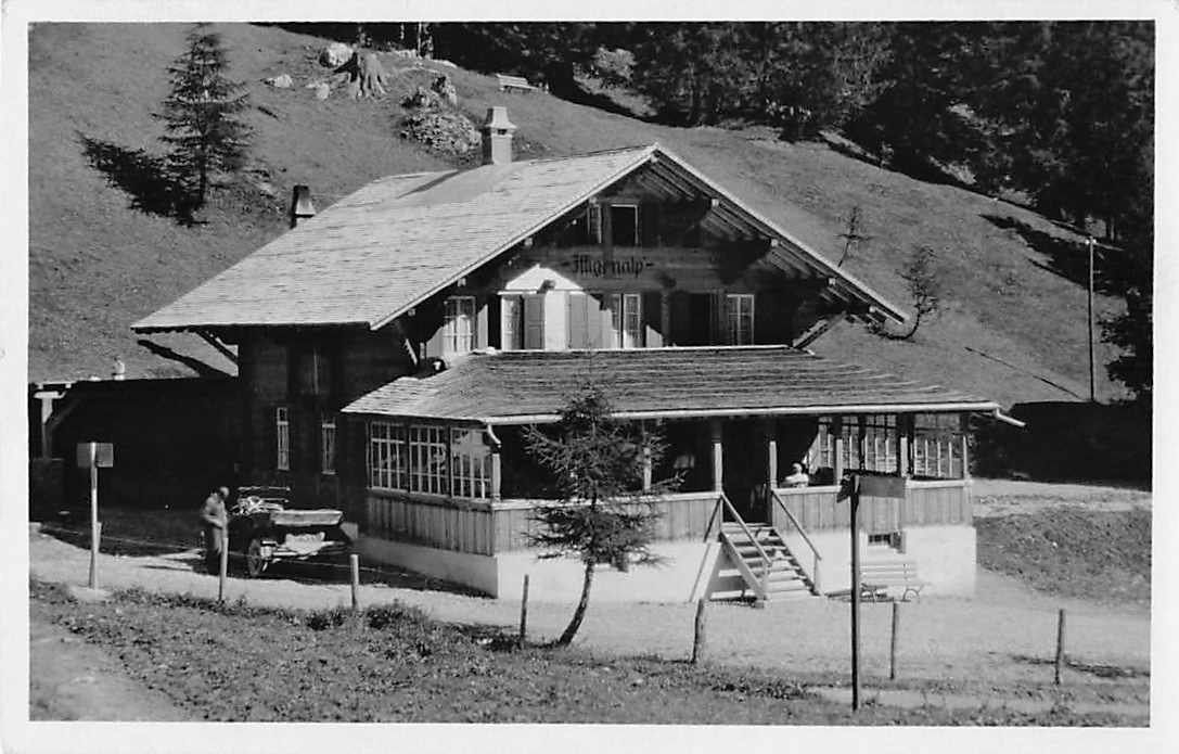 Cartoline postali: GRUSS aus IFFIGENALP  - alte BERNER Ansichtskarte – Usato da Winterthur venduto da SchatzchischtliWinti