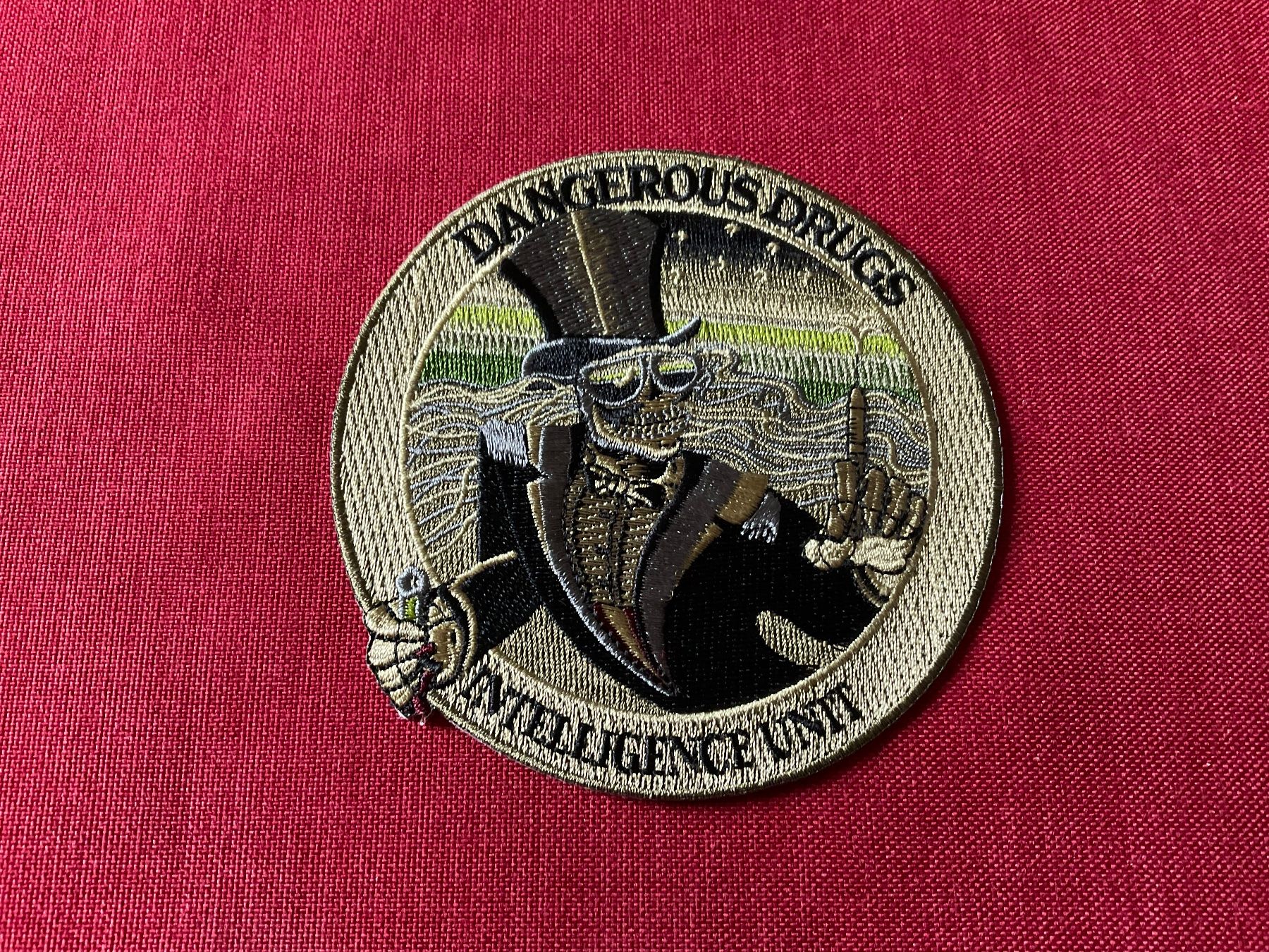Patch Dangerous Drugs Intelligence Unit militärischer Patch! (Gebraucht ...