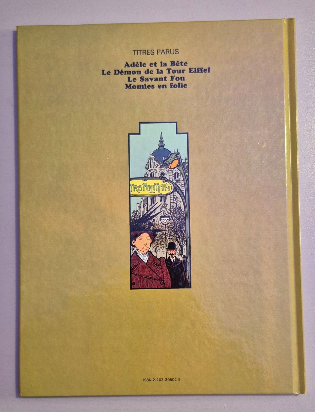 Fumetti: Adèle Blanc-Sec 2 - Le Démon de la Tour Eiffel – Nuovo (secondo la descrizione) da Grand-Lancy venduto da loi_599y 1