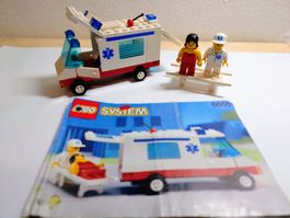 Lego 6666 Krankenwagen, gebraucht
