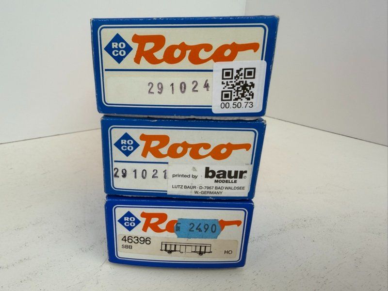 Roco Modelleisenbahnen: Spur H0 Roco 3 er Set SBB Schiebewandwagen – Gebraucht aus Büsserach von ModellbahnDepot 9