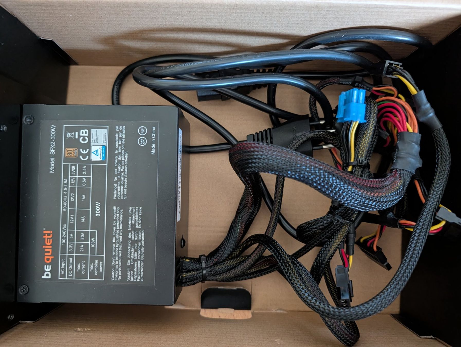 beQuiet! Componenti elettronici: be quiet! SFX Power 2 - 300W – Usato da Luzern venduto da faebusihe