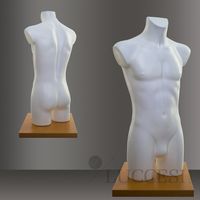 LUCCESI - Schaufensterpuppe/Torso (♂ male) weiss Design #133