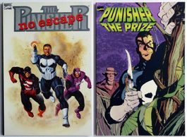 THE PUNISHER NO ESCAPE & THE PRIZE MARVEL‪‪ PRESTIGE TPB '90