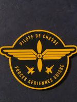 Luftwaffe Abzeichen Swiss Armed Force  pvc Klett neu Klett