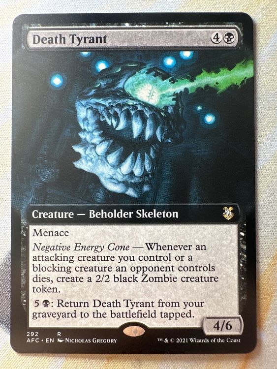 Death Tyrant Variant 292 Forgotten Realms (Neu (gemäss Beschreibung