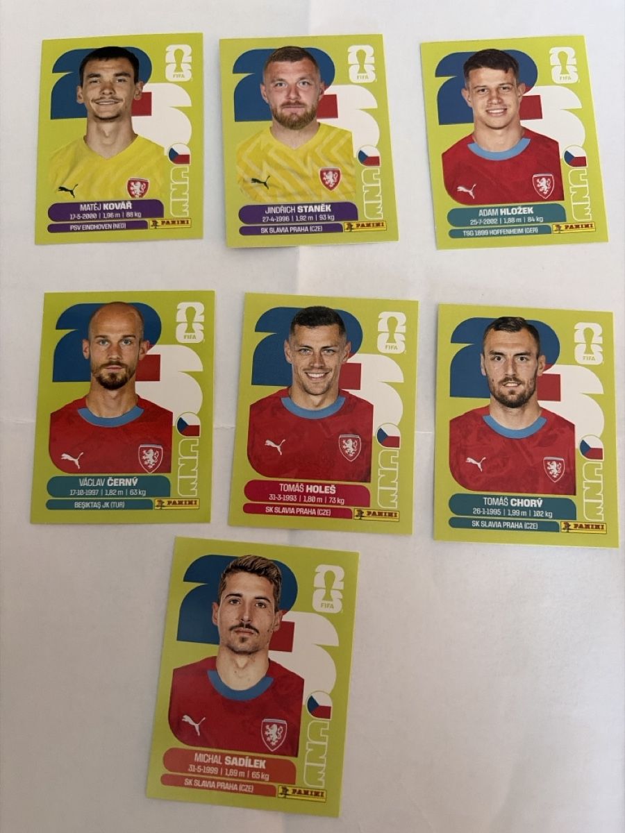 Panini Carte collezionabili: Panini 2026 lot de carte CZE – Nuovo (secondo la descrizione) da Pensier venduto da swerrmich