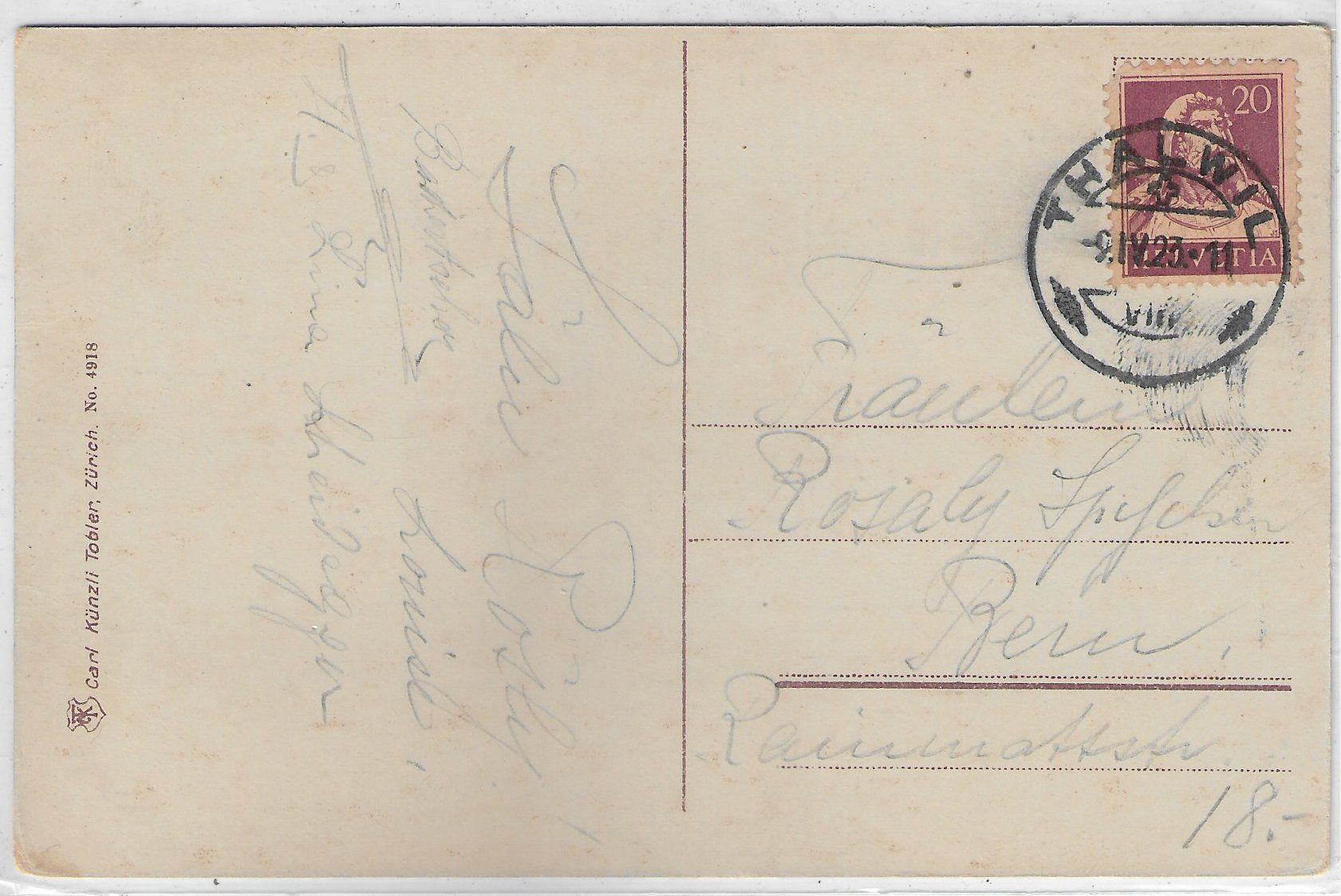 Cartoline postali: Thalwil - Generalansicht – Usato da Ettingen venduto da Kartenplanet 1