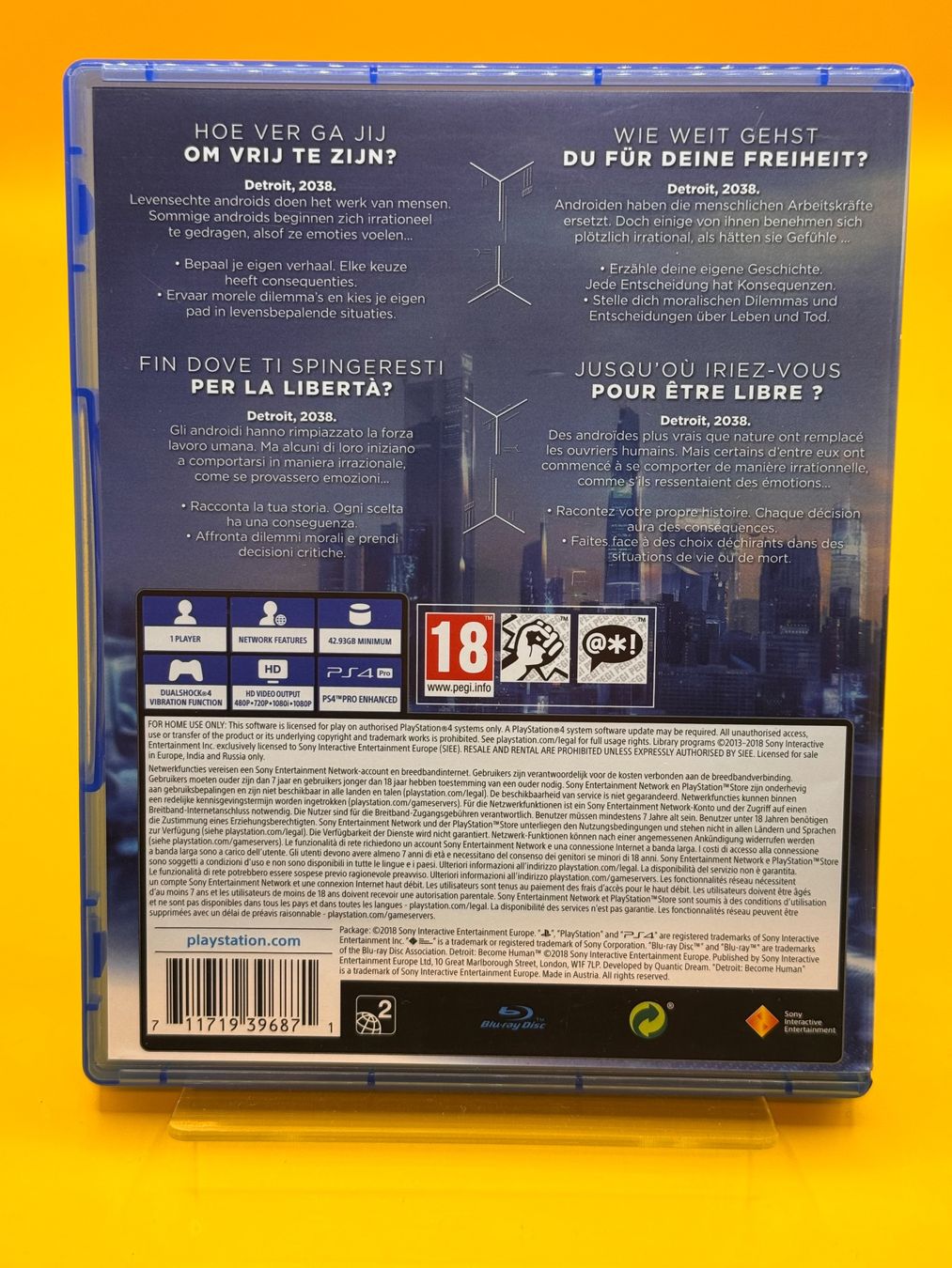 Sony Giochi: Detroit: Become Human PS4 Spiel – Usato da Oberwil b. Zug venduto da silver2024 1