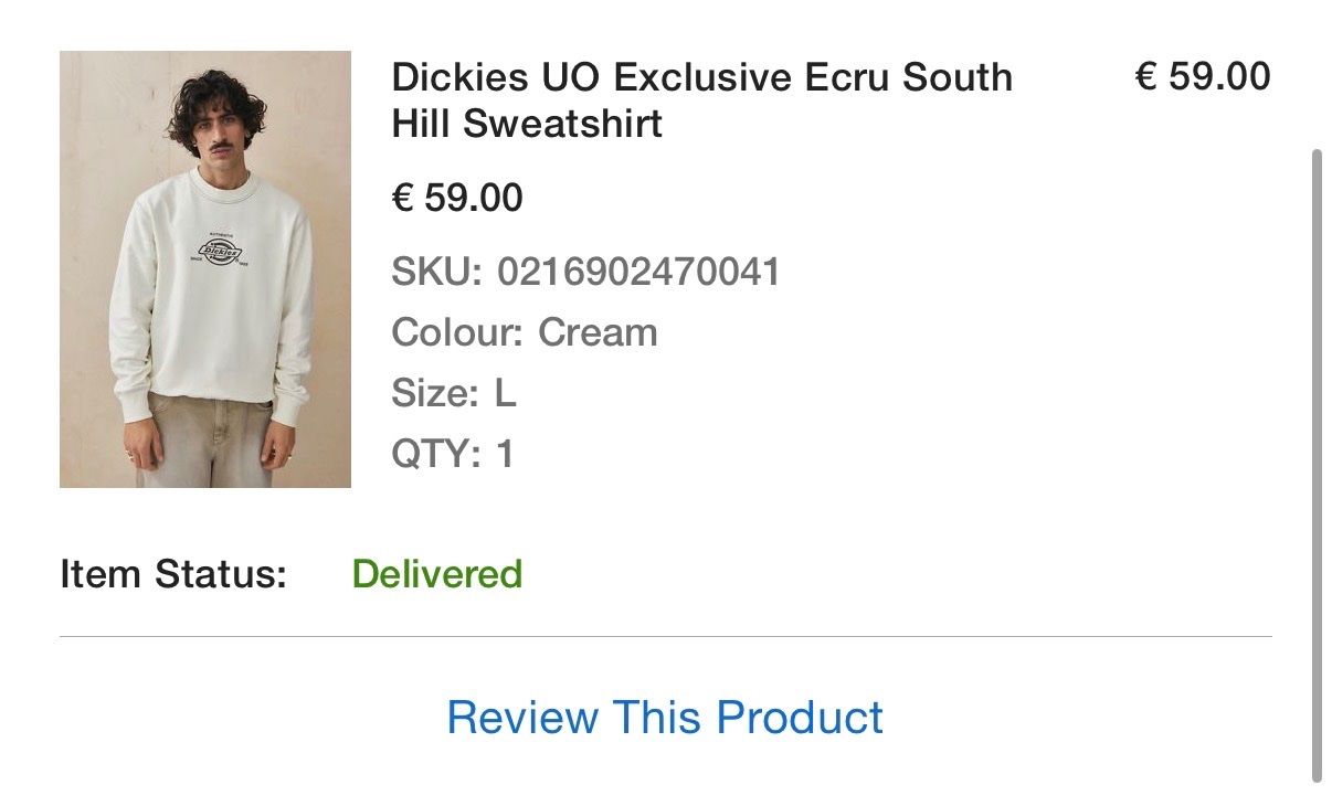 Dickies Maglioni & Felpe: Sweatshirt Pulli Dickies Weiss Grösse L – Nuovo (secondo la descrizione) da Allschwil venduto da GrenzWert 2