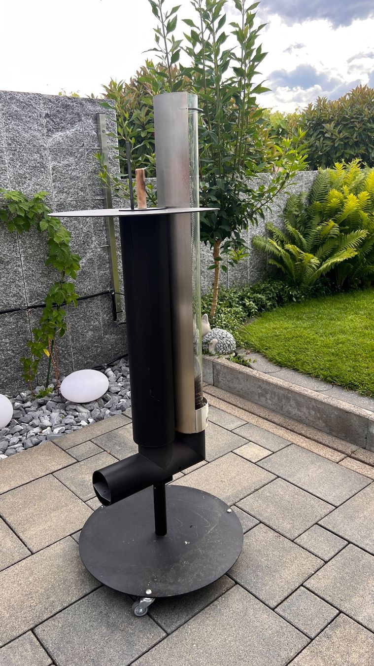 Radiatori: Original Pellet Fackel rauchfreier Terrassenheizer – Usato da Frasnacht venduto da Padi1968 2