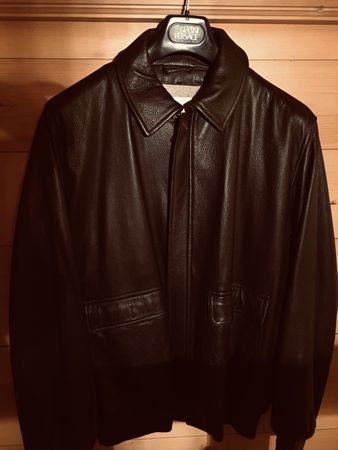 Connolly Lederjacke Gr. 50, schwarz, Übergangsjacke