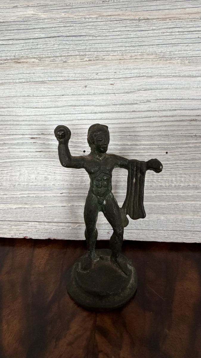 Sculture & Statue: Etruskischer Krieger Bronze Skulptur Replik – Usato da Riedholz venduto da Frettchen63 4